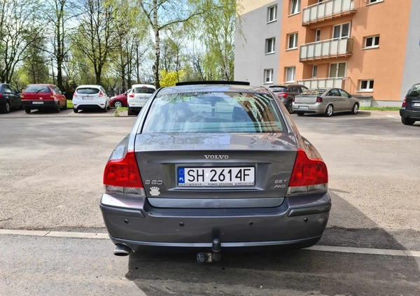 Volvo S60 cena 25700 przebieg: 239568, rok produkcji 2005 z Chorzów małe 172